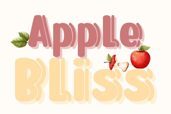 Apple Bliss Font for Engaging Brand Content