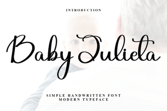 Baby Julieta: A Playful Font for Warm Branding Projects