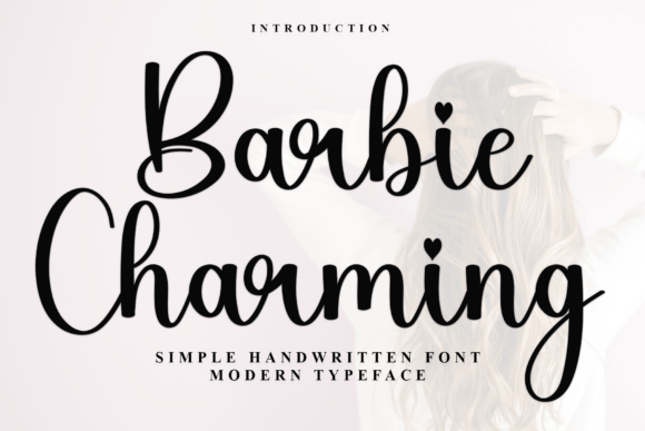 Barbie Charming: A Playful Font for Editorial Projects