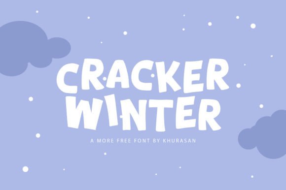 Cracker Winter: A Modern Display Font for Creative Projects