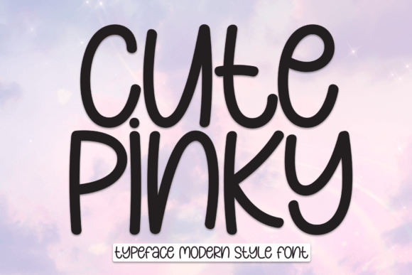 Cute Pinky Font for Handmade Creations