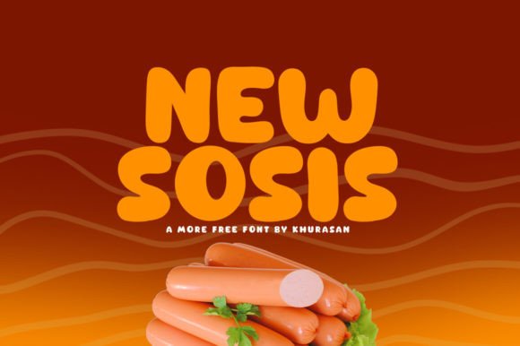 How New Sosis Elevates Branding with a Modern Handwritten Font