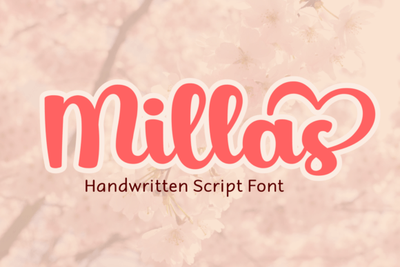 Millas Font: A Whimsical Display Typeface for Web Design