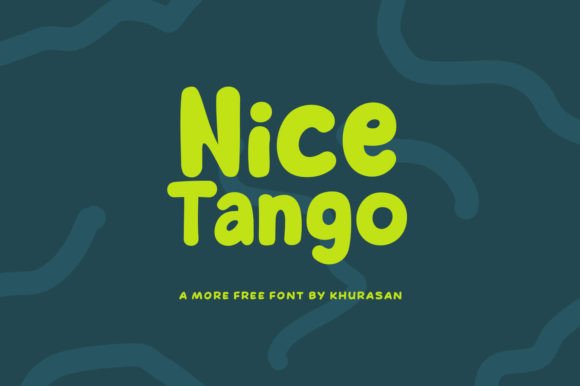 Nice Tango: A Handwritten Display Font for Modern Editorial Design