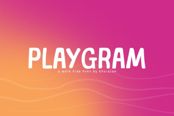 Playgram: A Modern Font for Digital Marketing and Branding