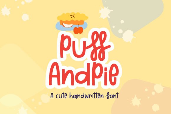 Puff and Pie Font for Branding Projects
