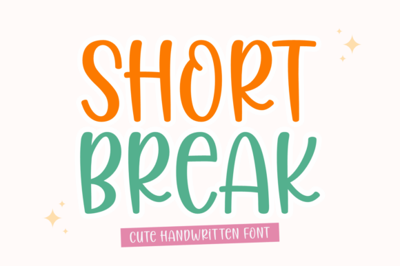 Short Break Font Review for Playful Branding