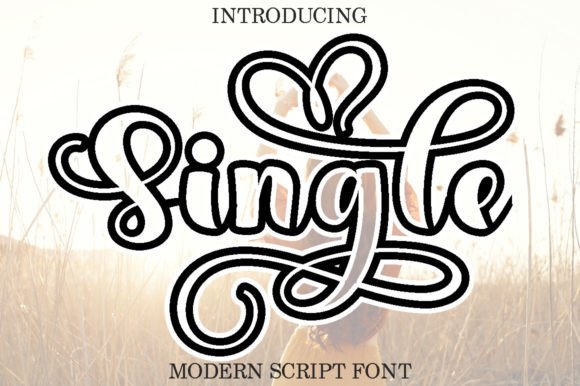 Single Outline: A Font That Elevates Branding with Warmth and Charm