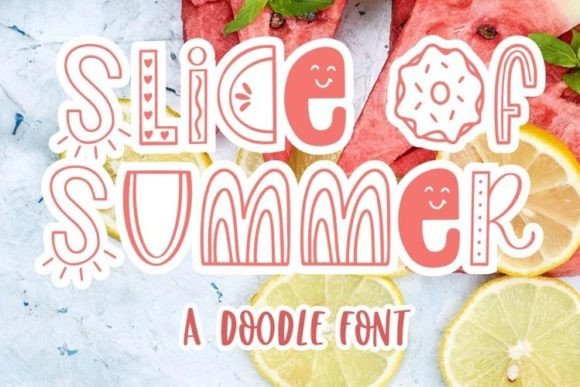 Slice of Summer Font for Vibrant Campaigns