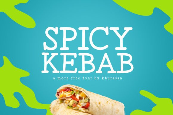 Spicy Kebab Font for Eye-Catching Campaigns