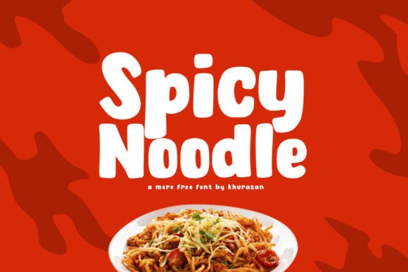 Spicy Noodle: A Playful Typeface for Modern Branding