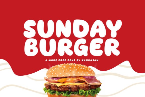 Sunday Burger Font Review for Design Projects