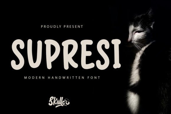 Supresi: A Playful Font for Professional Branding