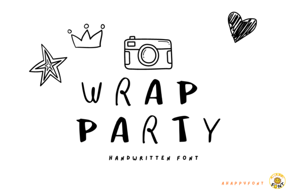 Wrap Party Font for Editorial Design and Content Creation